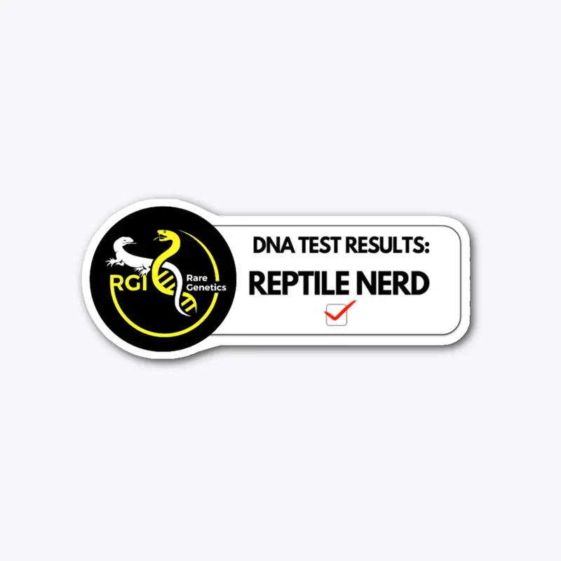 DNA Test: REPTILE NERD